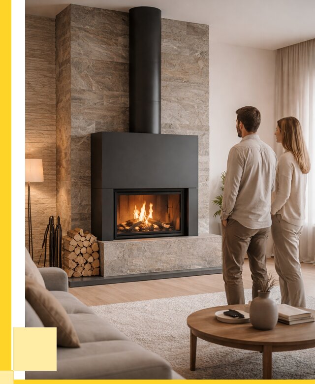 Закрытые камины под ключ в Амурске от 123984 р., ЭриданМрс