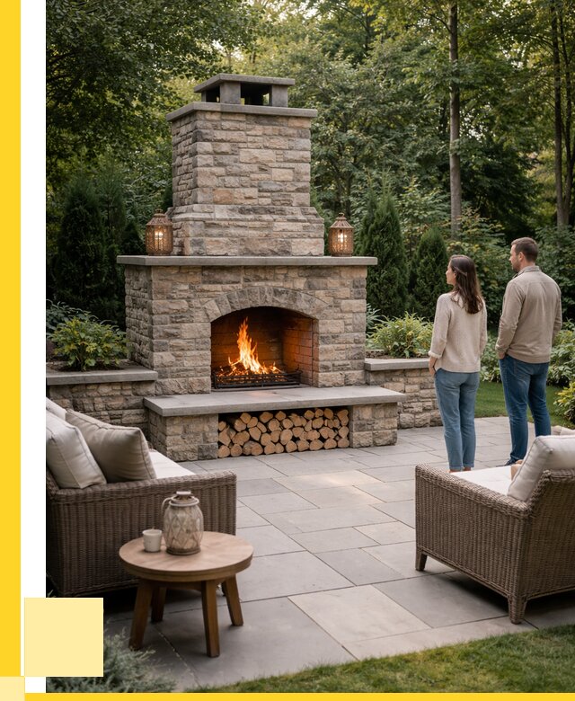 Уличные камины из кирпича в Амурске от 154980 р. | ЭриданМрс