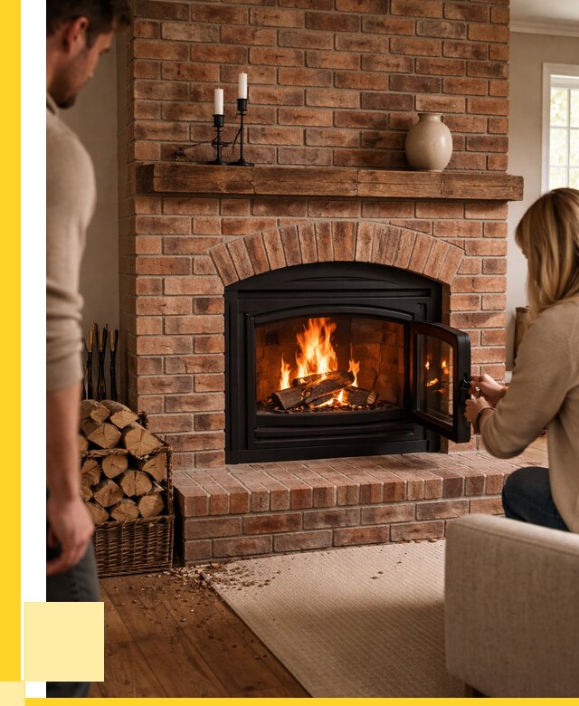 Кирпичные камины под ключ в Амурске от 154980 р. | ЭриданМрс