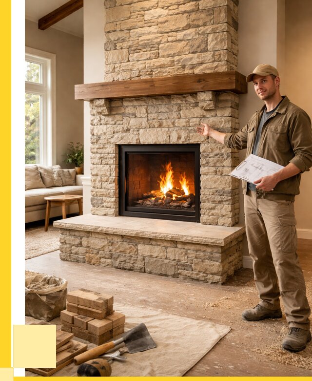 Камины под ключ в Амурске от 185976 р. | ЭриданМрс — установка