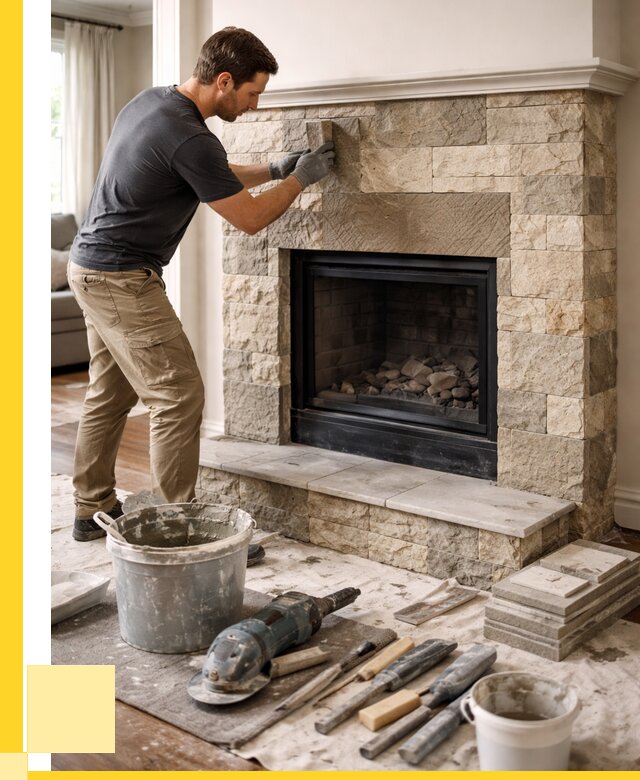 Ремонт каминов и печей в Амурске от 15498 р. | ЭриданМрс