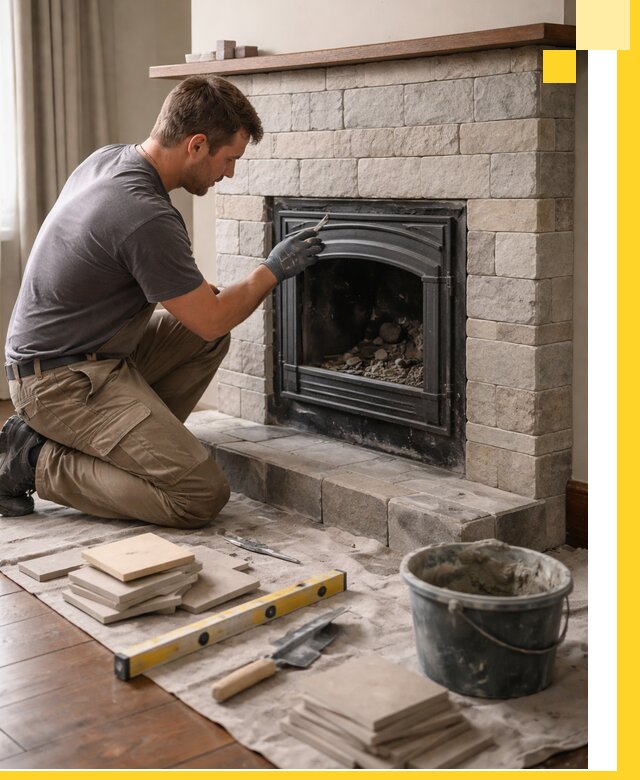 Профессиональный ремонт каминов в Амурске восстановление и сервис