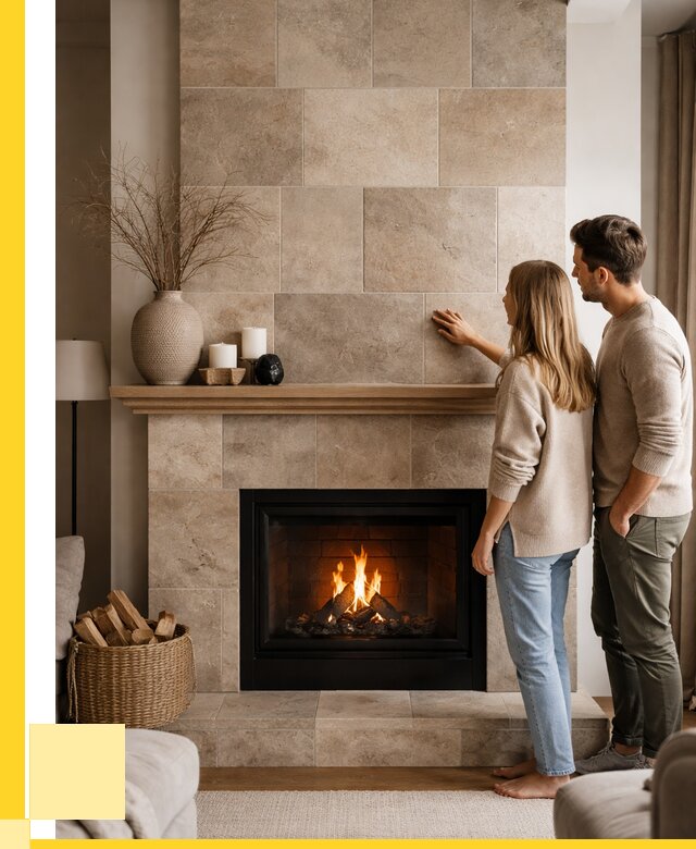 Облицовка каминов керамогранитом в Амурске от 4649 р. | ЭриданМрс