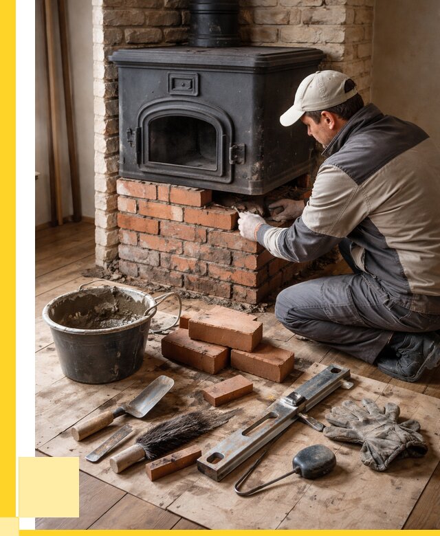 Ремонт печей в Амурске от 12398 р., услуги печника ЭриданМрс