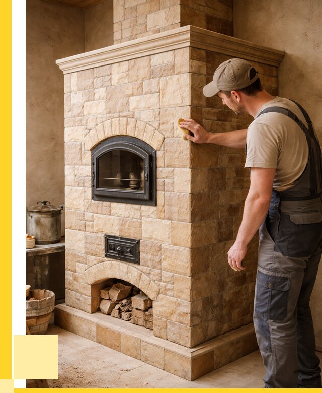 Облицовка печей в Амурске от 4649 р. под ключ | ЭриданМрс