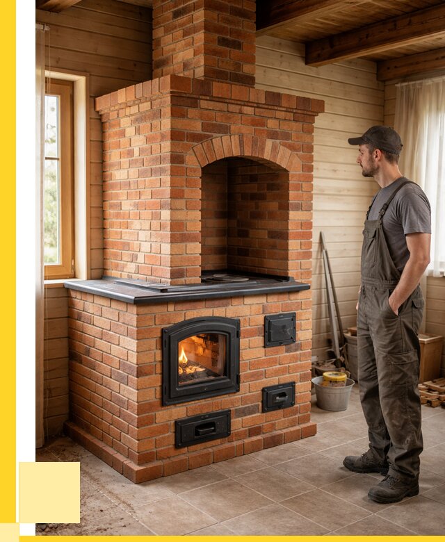 Кирпичные печи в Амурске: купить от 154980 р. | ЭриданМрс