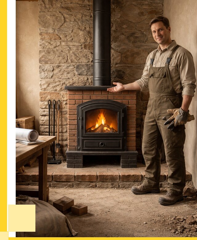 Печи отопительные из кирпича в Амурске от 82656 р., ЭриданМрс