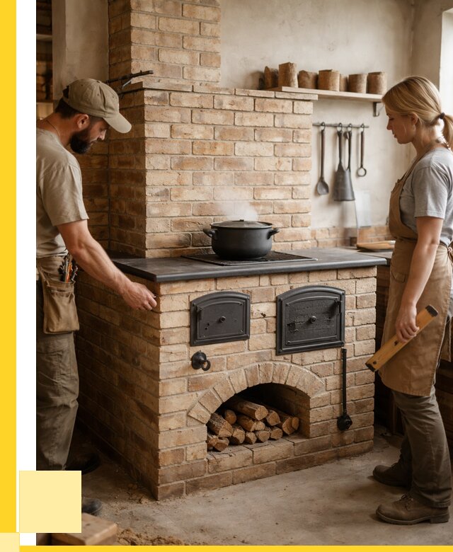 Варочно отопительные печи в Амурске от 92988 р. | ЭриданМрс