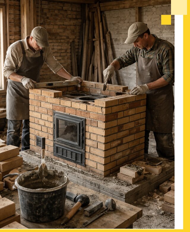 Изготовление и установка варочных печей под ключ в Амурске