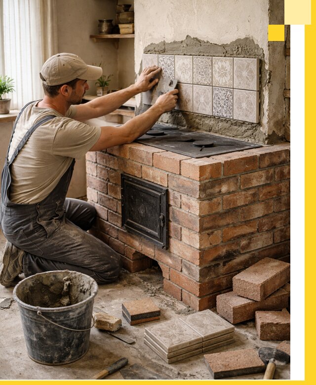 Печи с плитой на заказ монтаж гарантия и сервис в Амурске