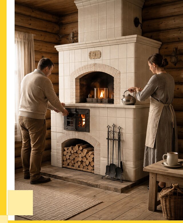 Русские печи в Амурске: установка от 154980 р. ЭриданМрс