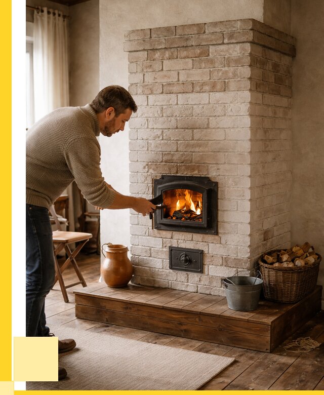 Печь голландка из кирпича в Амурске от 87822 р. | ЭриданМрс