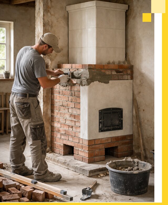 Изготовление и установка печей-голландок под ключ в Амурске