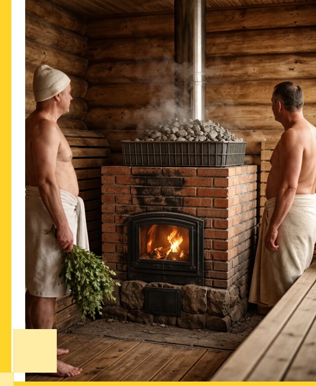 Печи для парной в Амурске под ключ от 67158 р. - ЭриданМрс