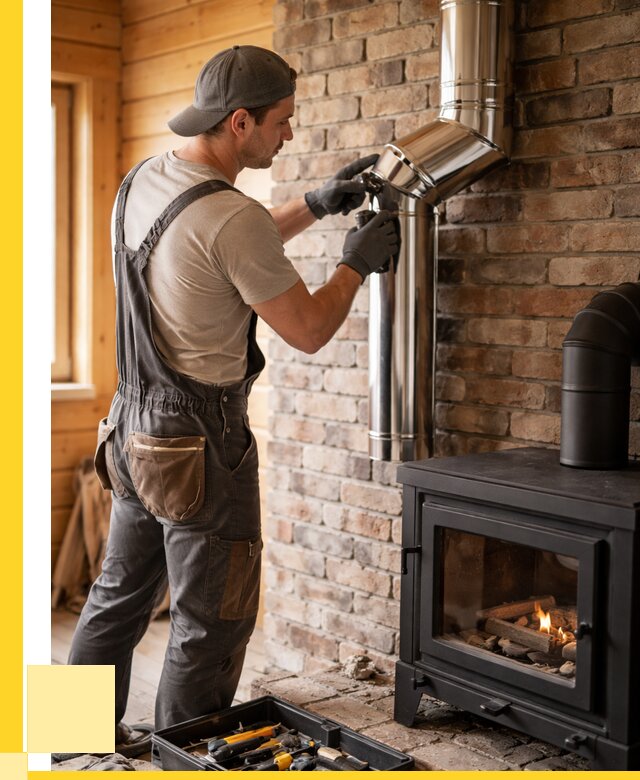 Монтаж дымоходов для печей в Амурске от 7749 р. | ЭриданМрс