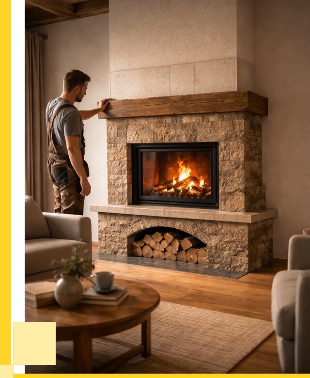 Печи камины для дома под ключ в Амурске от 56826 р. | ЭриданМрс