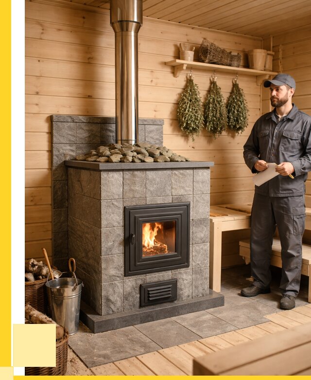 Печи для бани под ключ в Амурске от 123984 р. | ЭриданМрс