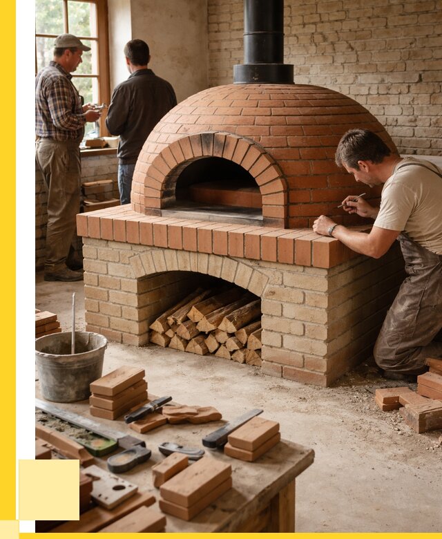 Помпейская печь дровяная для пиццы в Амурске | ЭриданМрс от 206640 р.