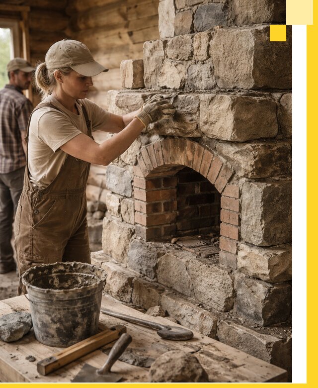 Каменные печи на заказ и монтаж в Амурске, долговечные решения