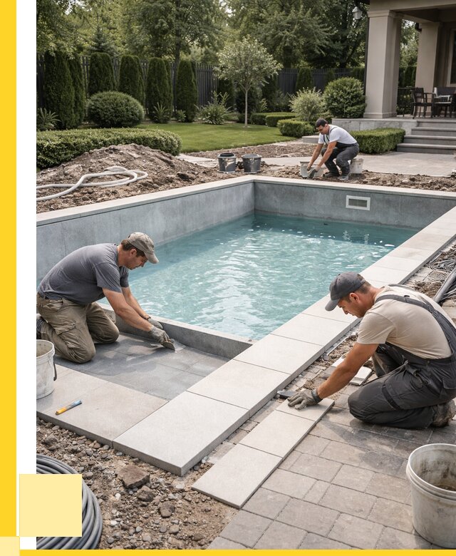 Монтаж бассейнов в Амурске под ключ от 464940 р. | ЭриданМрс