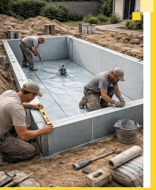 Профессиональный монтаж бассейнов под ключ в Амурске с гарантией