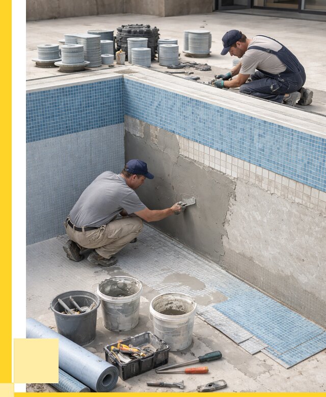 Ремонт и обслуживание бассейнов в Амурске от 25830 р. | ЭриданМрс