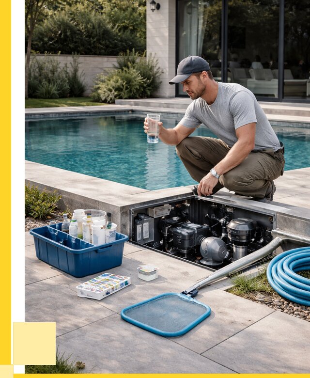 Обслуживание бассейнов в Амурске от 4649 р. - сервис ЭриданМрс