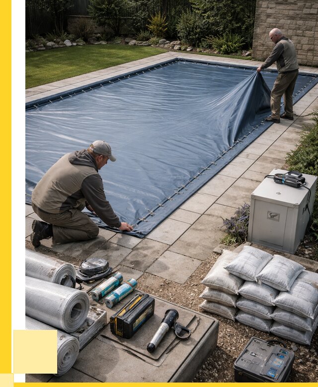 Консервация бассейнов в Амурске под ключ от 6716 р. | ЭриданМрс