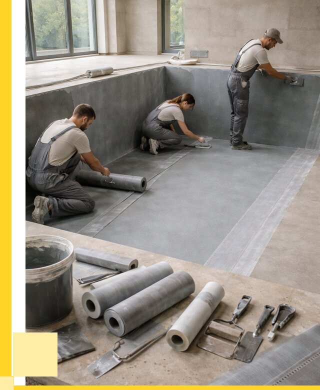 Гидроизоляция бассейнов в Амурске от 2066 р., ЭриданМрс