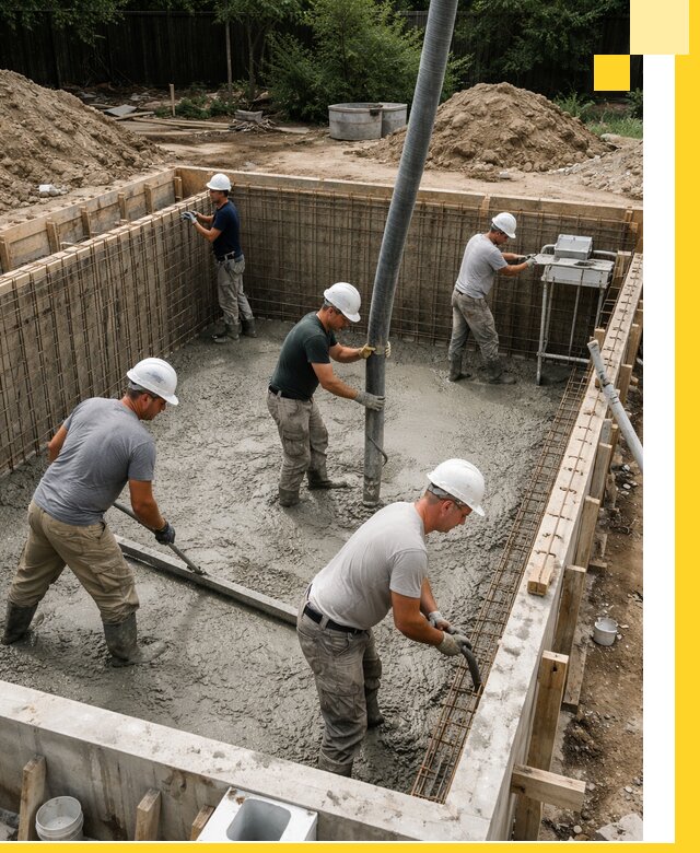 Строительство бетонных бассейнов под ключ в Амурске