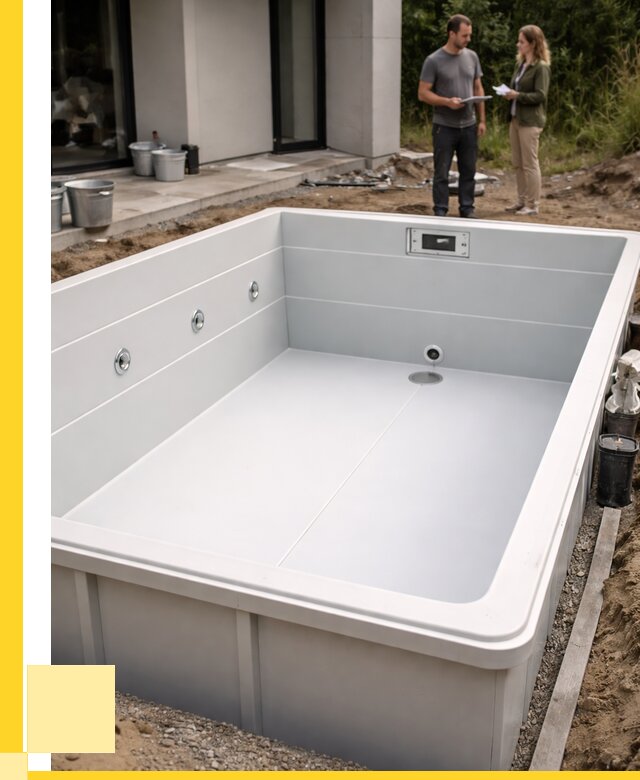 Полипропиленовые бассейны в Амурске от 258300 р. | ЭриданМрс