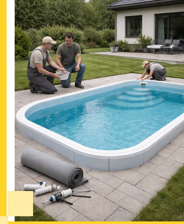 Пластиковый бассейн купить в Амурске от 258300 р., ЭриданМрс