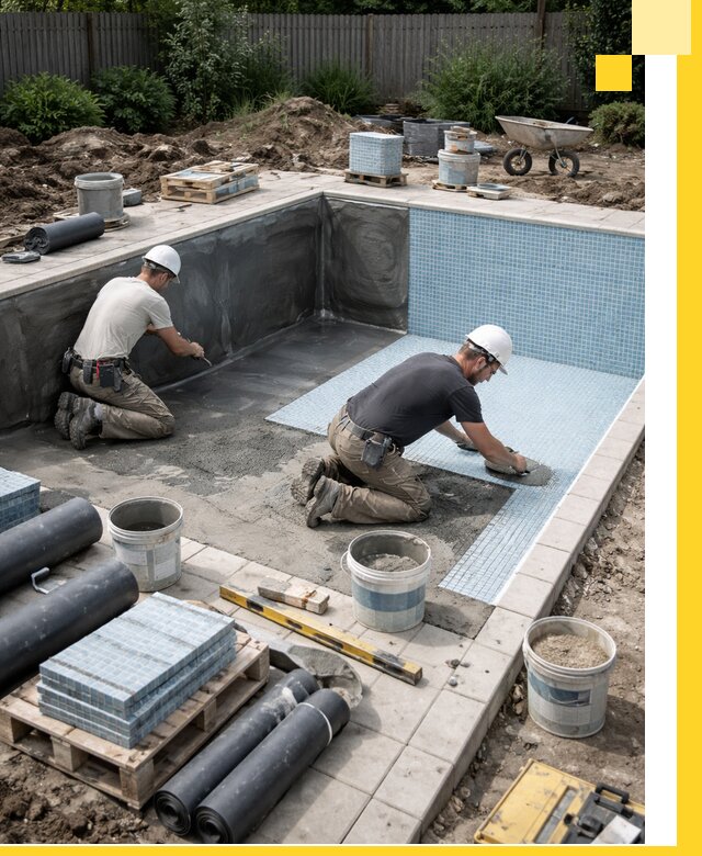 Проектирование и строительство стационарных бассейнов в Амурске