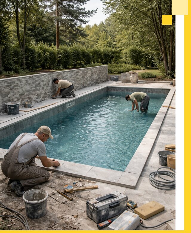 Проектирование и строительство частных бассейнов в Амурске