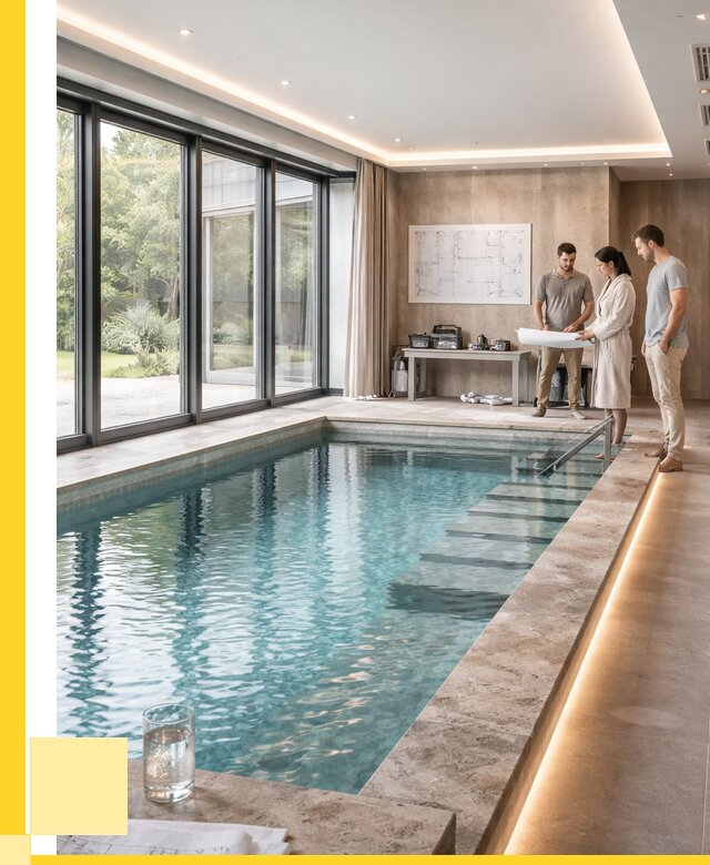 Закрытые бассейны под ключ в Амурске от 2583000 р. | ЭриданМрс