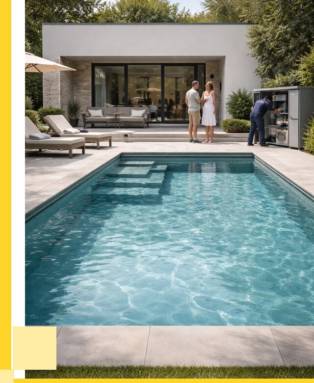 Бассейн в доме в Амурске под ключ от 1239840 р. | ЭриданМрс