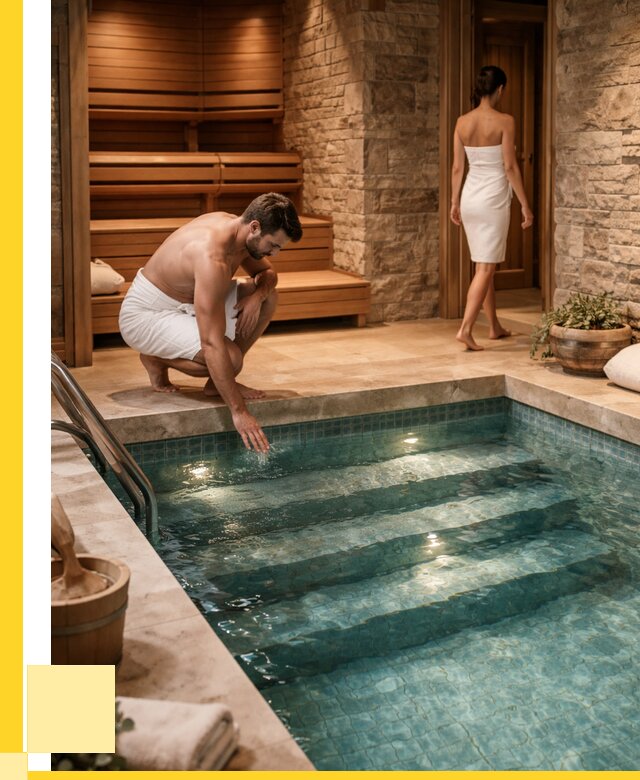 Сауна с бассейном под ключ в Амурске от 123984 р., ЭриданМрс