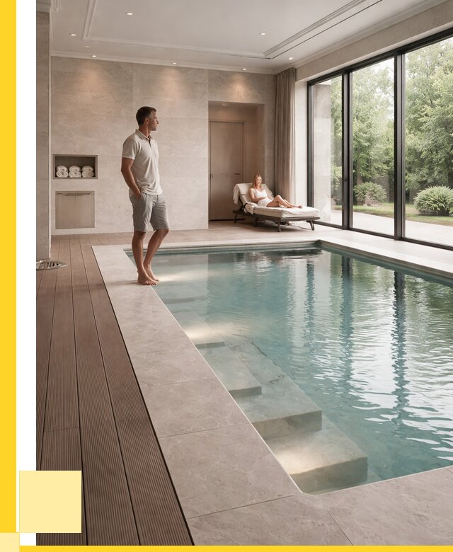 Бассейны в коттедже под ключ в Амурске от 1239840 р. | ЭриданМрс