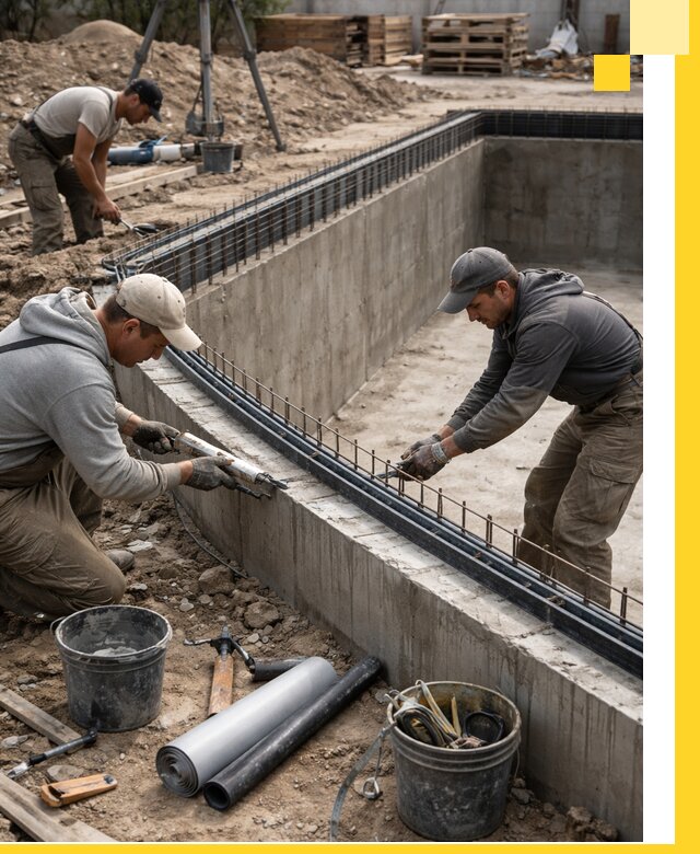 Качественный монтаж чаши бассейна в Амурске под ключ с гарантией