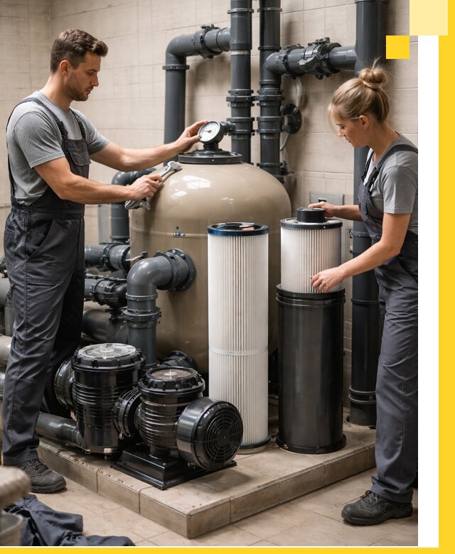 Фильтры и системы фильтрации для бассейнов в Амурске