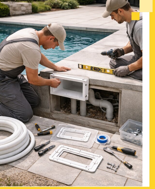 Поставка и установка скиммеров для бассейнов в Амурске