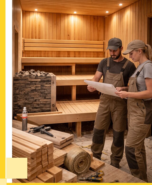 Строительство саун в Амурске под ключ от 258300 р., ЭриданМрс