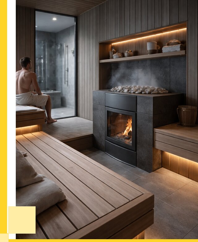 Проект сауны в частном доме в Амурске от 36162 р. | ЭриданМрс
