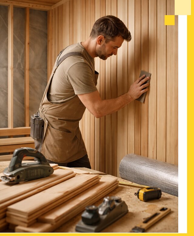 Профессиональная отделка саун и парных под ключ в Амурске