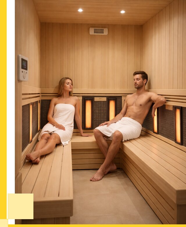 Инфракрасная сауна купить в Амурске от 123984 р. ЭриданМрс