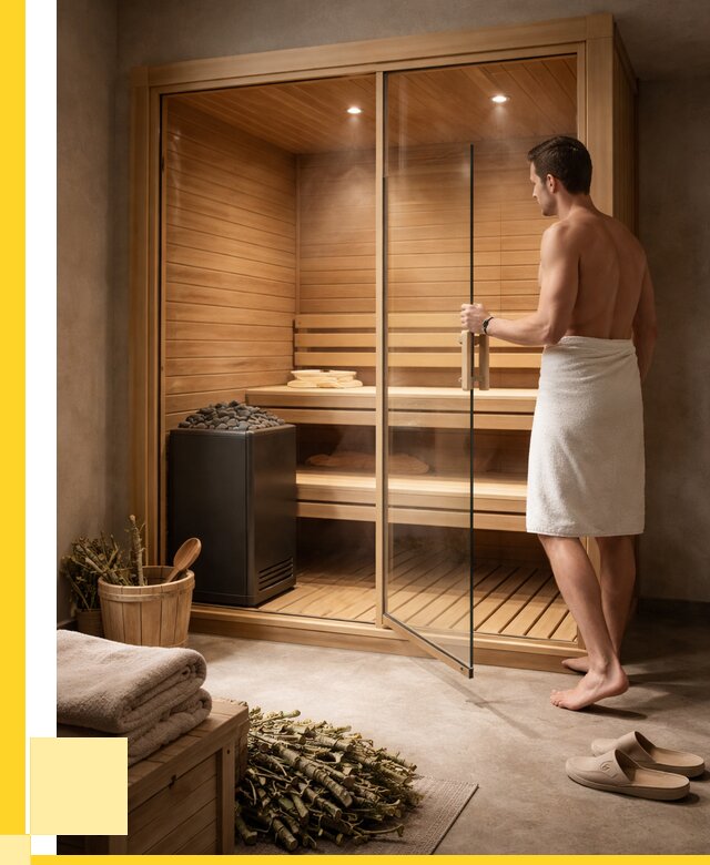 Купить мини сауны для дома в Амурске от 72324 р. ЭриданМрс