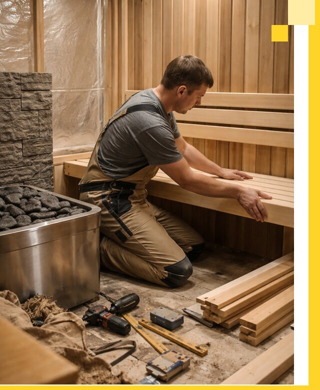 Сауны для дома под ключ с проектированием и монтажом в Амурске