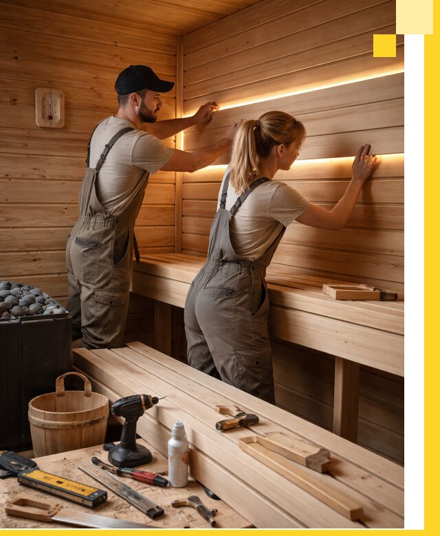 Дизайн саун и бань под ключ с индивидуальным проектом в Амурске