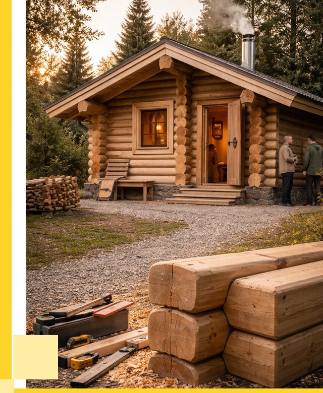 Строительство бань и комплексов в Амурске от 464940 р.| ЭриданМрс