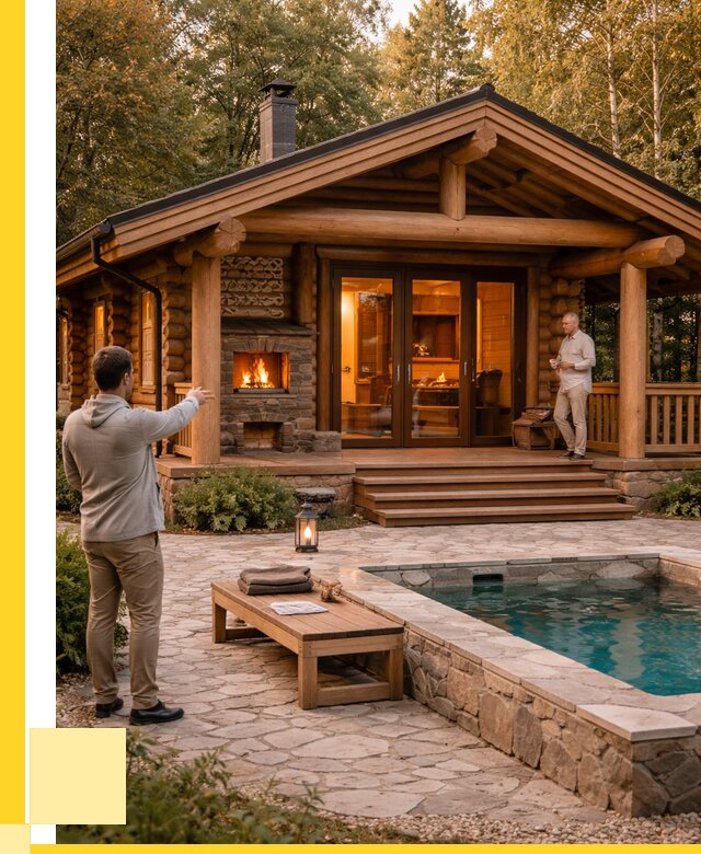 Проекты бань и хамам в Амурске от 25830 р. | ЭриданМрс